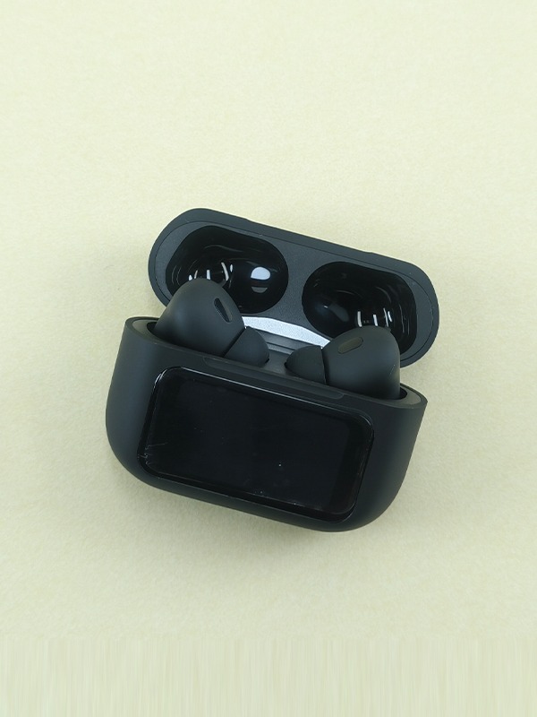 A9 Pro Smart Screen Wireless Earbuds Black - Image 4